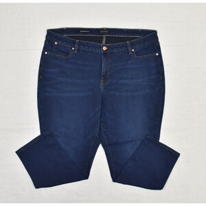 Talbots Women's Skinny Jeans - Dark Blue